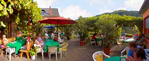 Terrasse mit herrlichem Moselblick und Waldblick